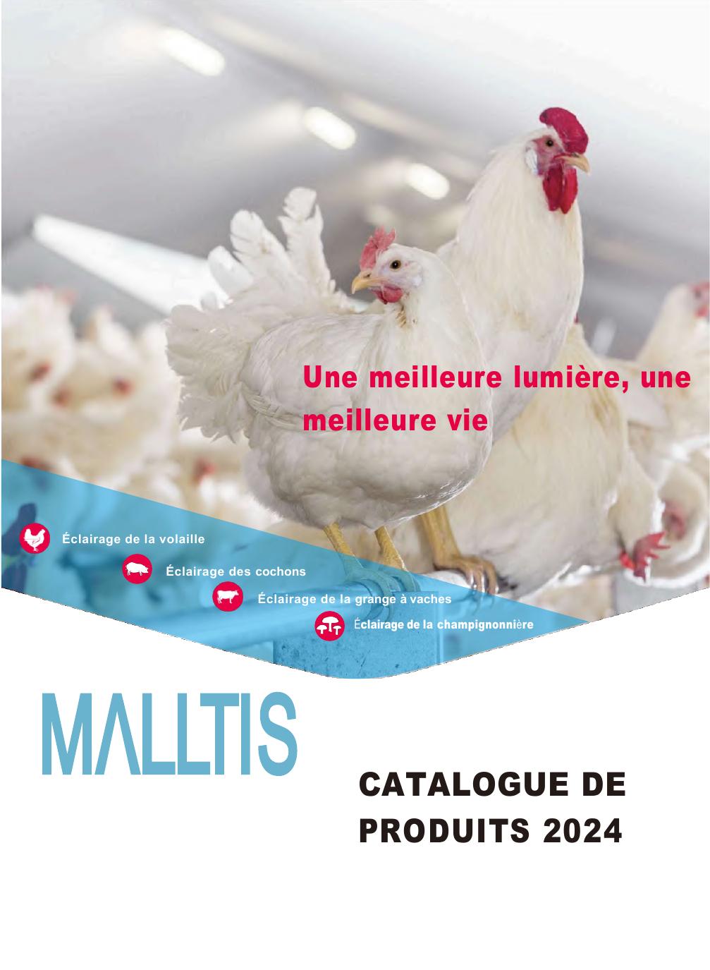 Couverture du Éclairage d’élevage Malltis