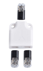 Étiquette énergie — Répartieur CF-2 en Y - In/Out: 1/2 - 2 Pin Blanc - pour ref 30924