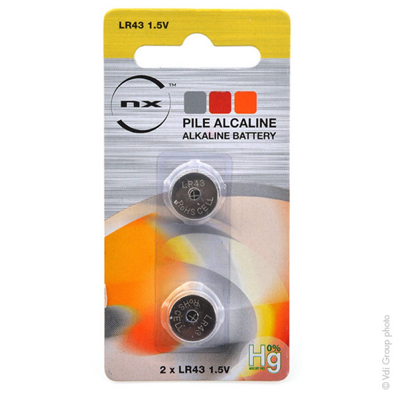 Produit — Pile NX LR43 - x2