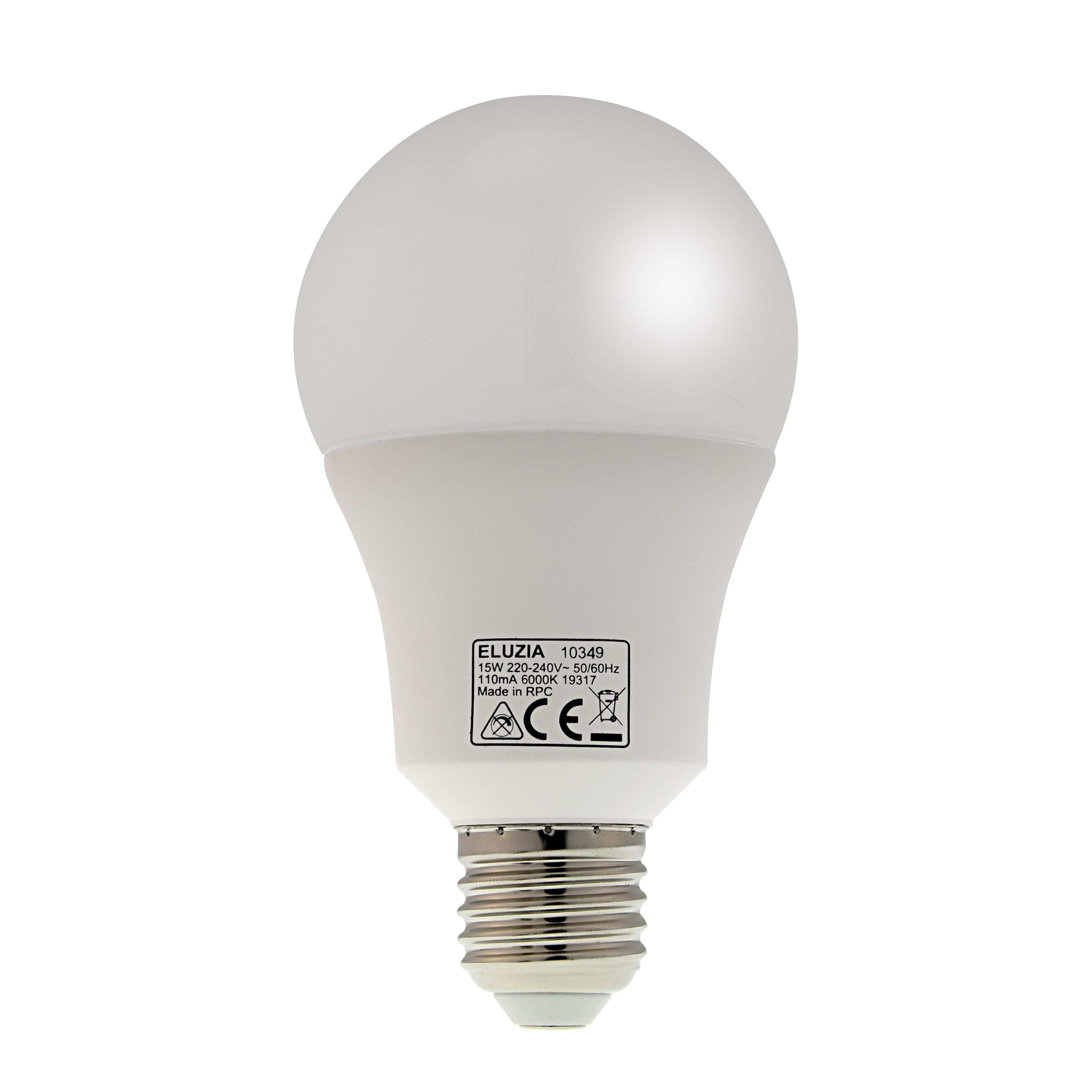 lampadina LED SMD Std opale 6000K 8,5W 806L E27