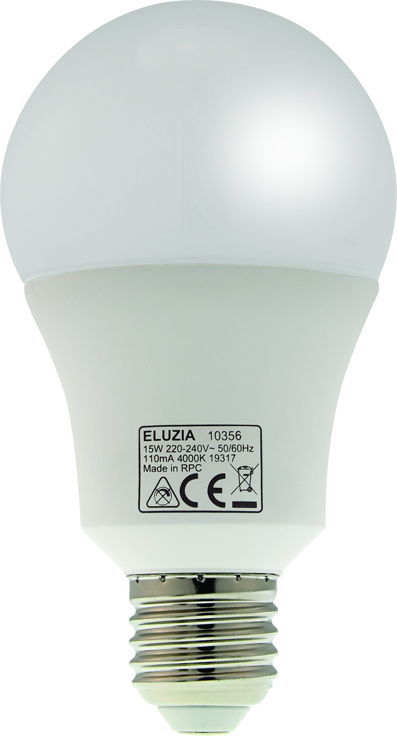 lampadina LED SMD Std opale 4000K 15W 1521L E27