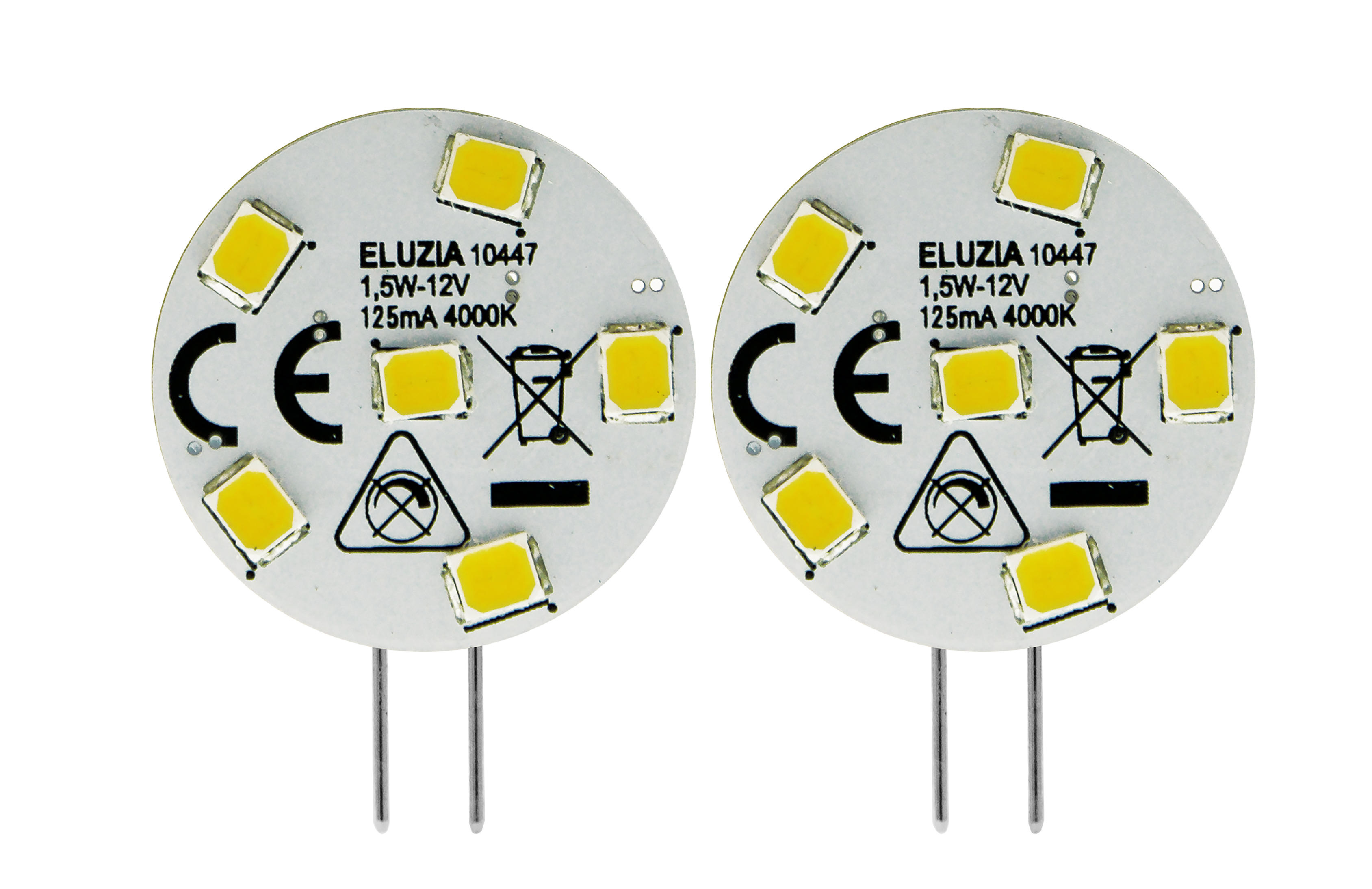 Produit — Ampoule capsule LED SMD 4000K 1,5W 150L G4 -x2