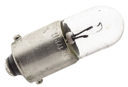 Produit — Ampoule miniature 3000K Ba9s T10x28 130V 20mA 2,6W CC-6A