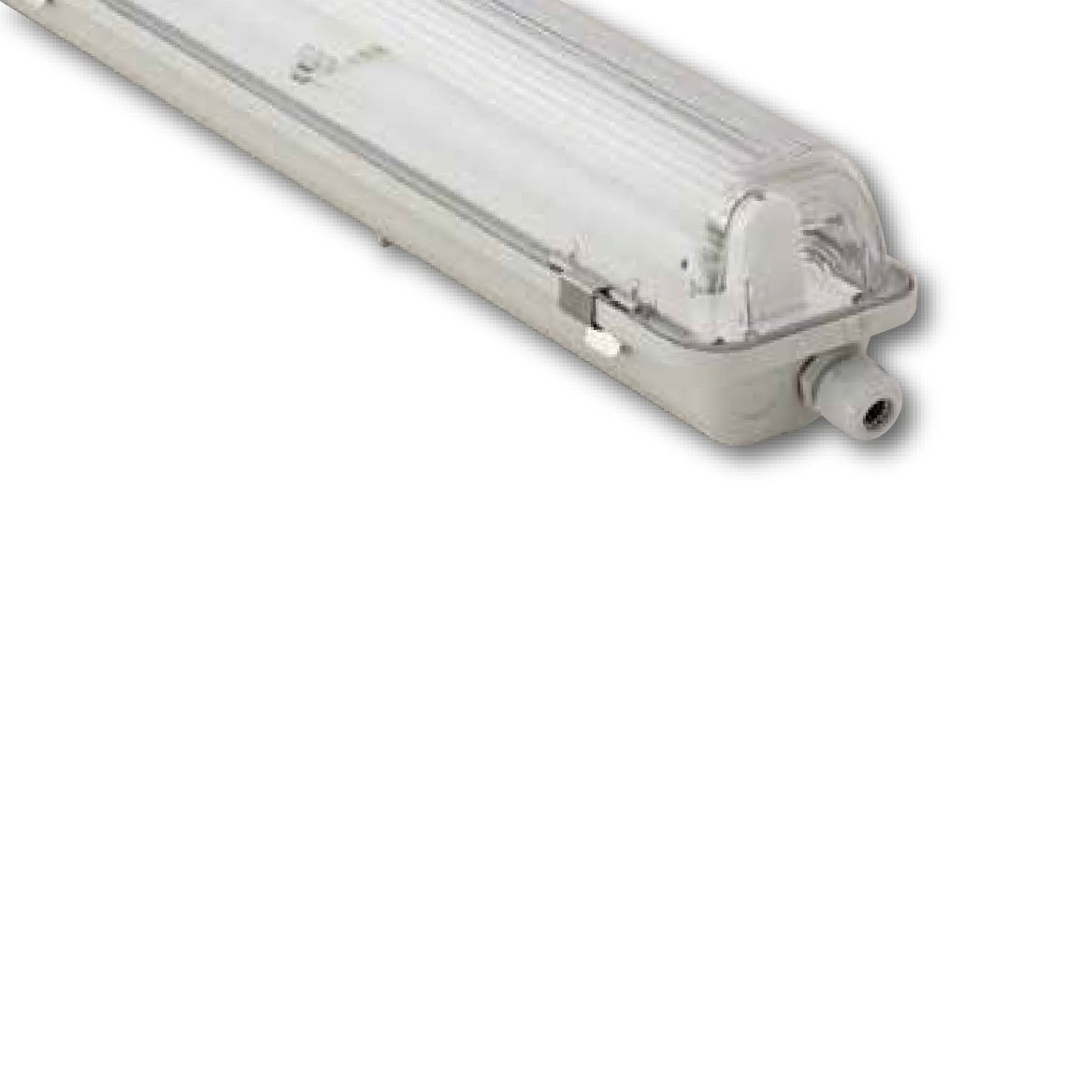 Produit — Réglette LED IP 65 1m50 pour 1x tube (non fourni) clips inox