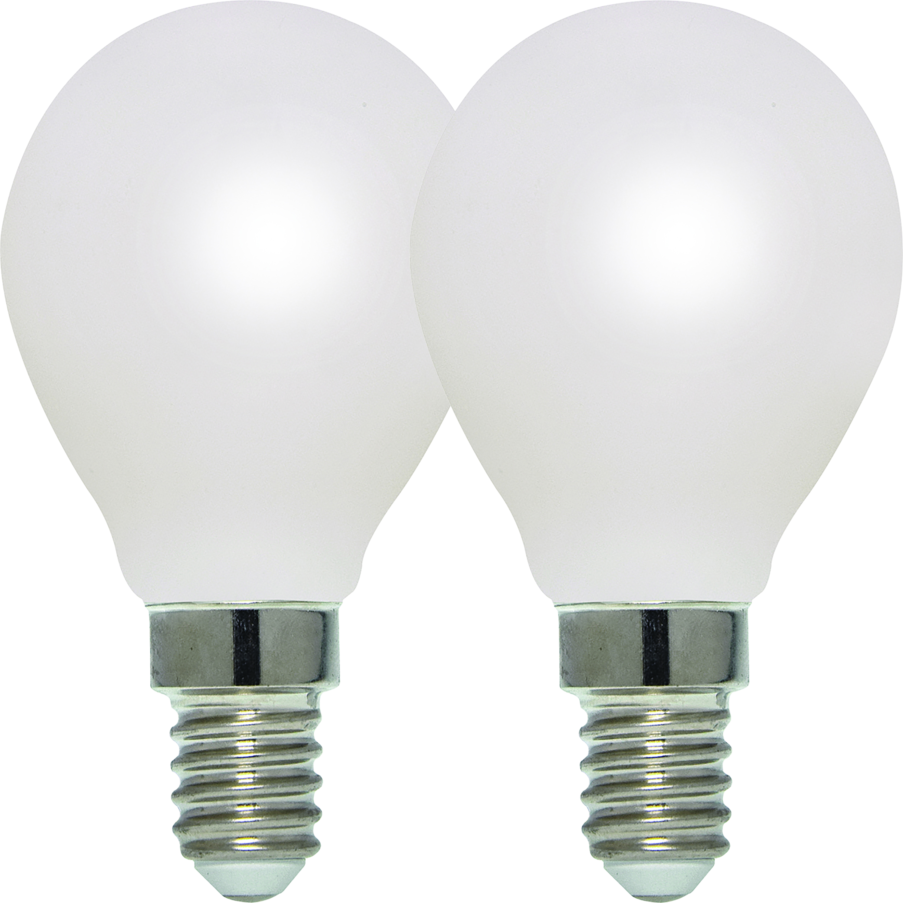Produit — Ampoule LED Fil. Mini sphér. milky 2700K 4.5W 400L E14 -x2