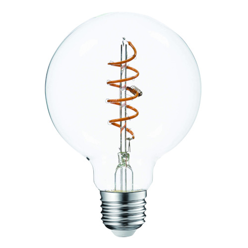 Lampe LED Fil. (T) Globe G80 claire 2200K 4W 250L E27 dimmable IRC90
