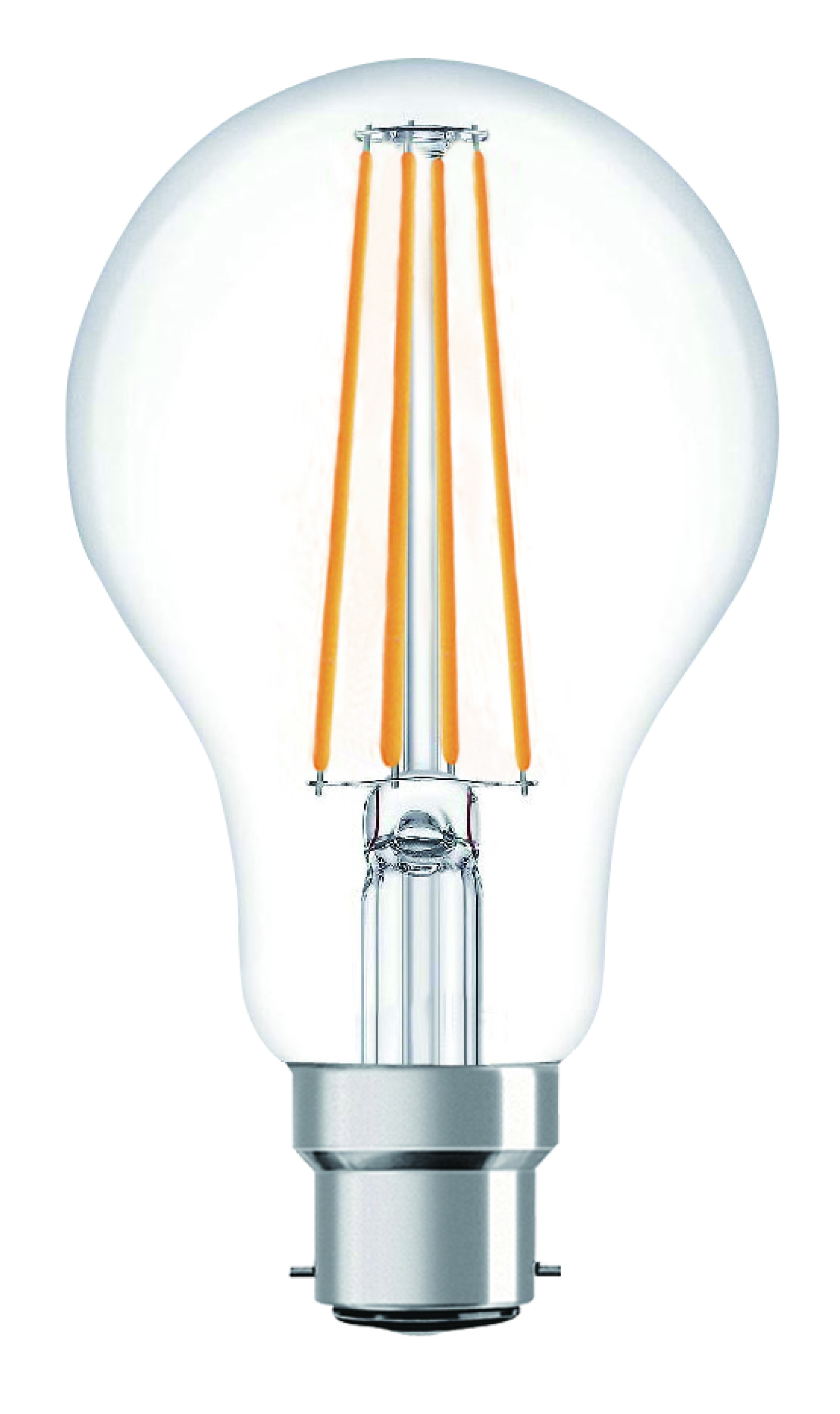 Produit — Ampoule LED Fil. (D) Std claire 3000K 3,8W 806L B22 - classe A