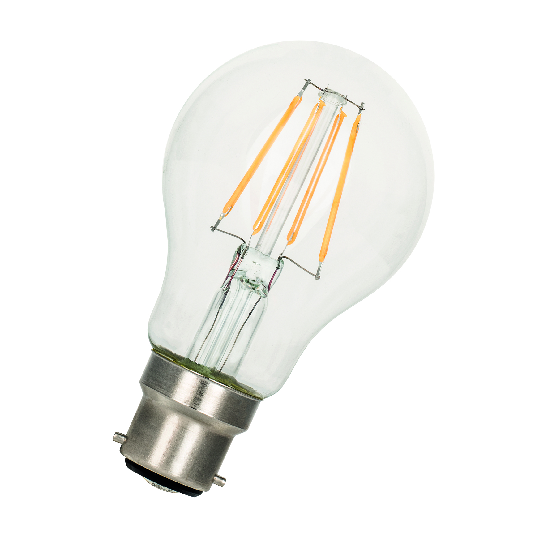 Produit — Ampoule LED Fil. (D) Std claire 4000K 3,8W 806L B22 - classe A