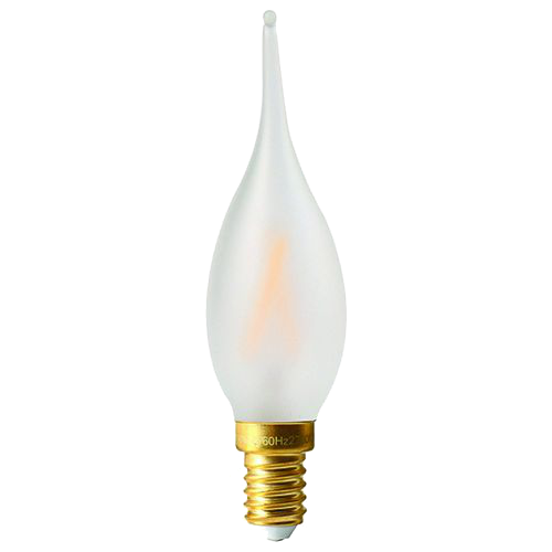 Produit — Ampoule LED Fil. Flamme CDV Dépolie 2700K 2W 230Lm E14 IRC90