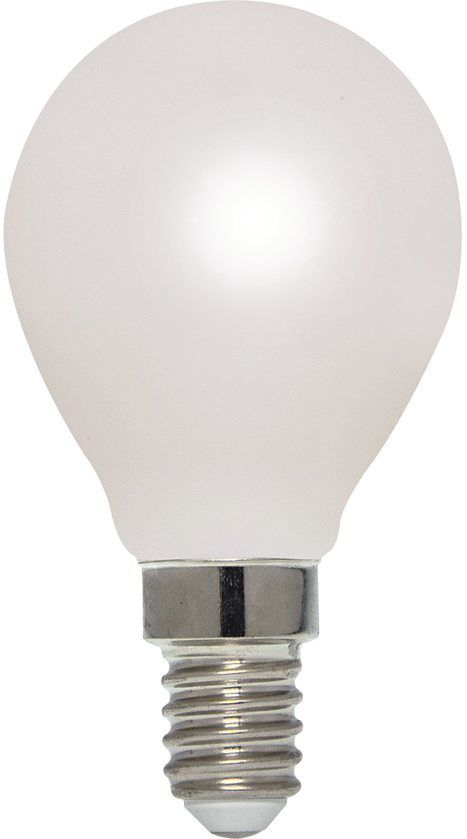 Produit — Ampoule LED Fil. Mini sphér. Milky 4000K 6W 1110L E14 - classe B