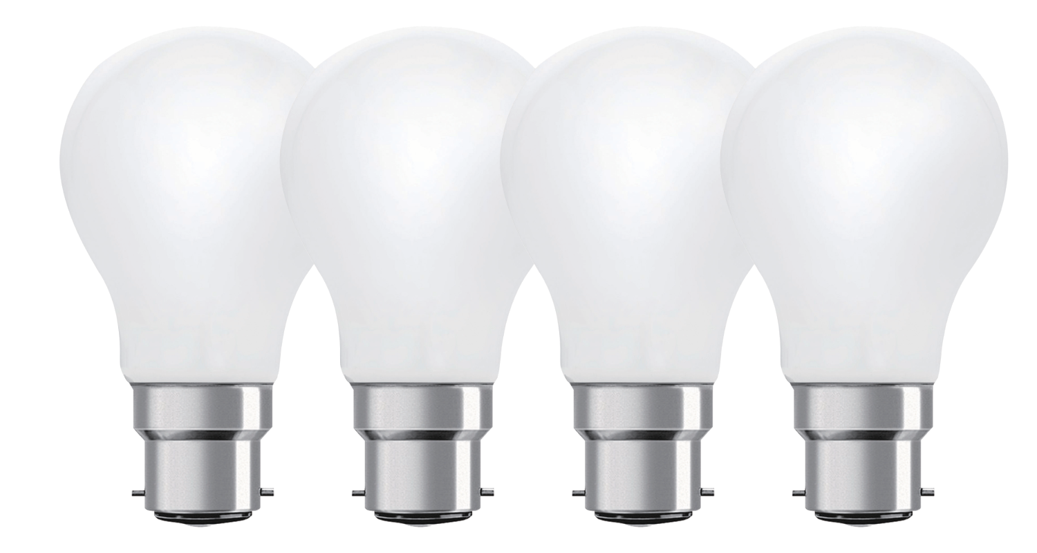 Produit — Ampoule LED Fil. Std Milky 3000K 4W 806L B22 - classe B - Bx4