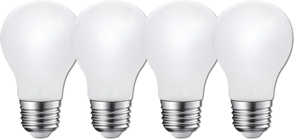 Produit — Ampoule LED Fil. Std Milky 3000K 4W 806L E27 - classe B - Bx4