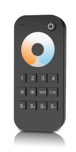 Produit — Télécommande 2.4G gradation de blanc