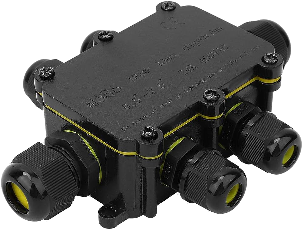Produit — Boitier connecteur 6 sorties IP68 section câble 5-9 mmm