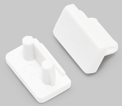 Produit — Terminaison SLIM8 blanc (set de 2)