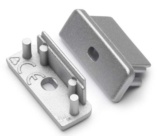 Produit — Terminaison SURFACE14 argent + passage de câble (set x2)