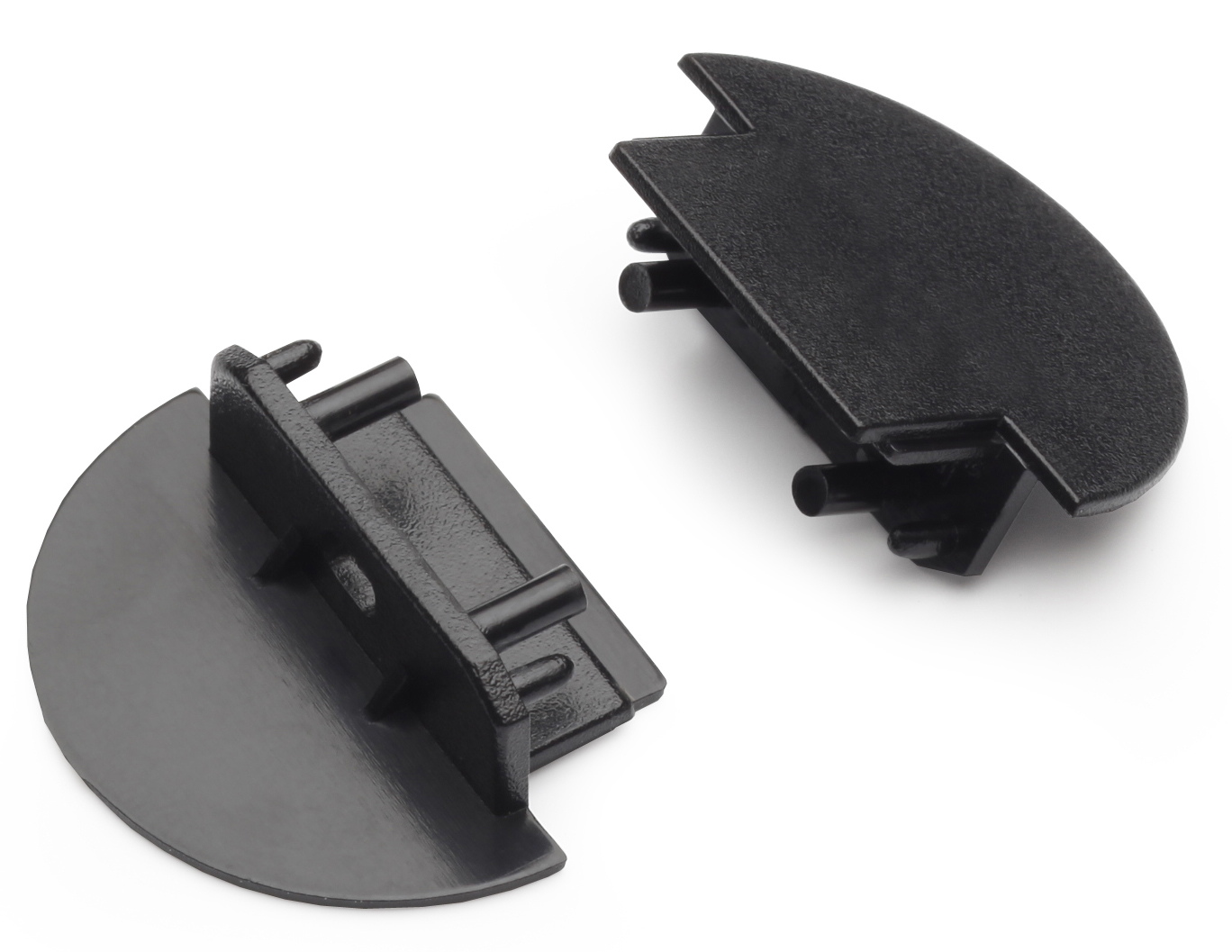 Produit — Terminaison GROOVE10 noir + passage de câble (set de 2)
