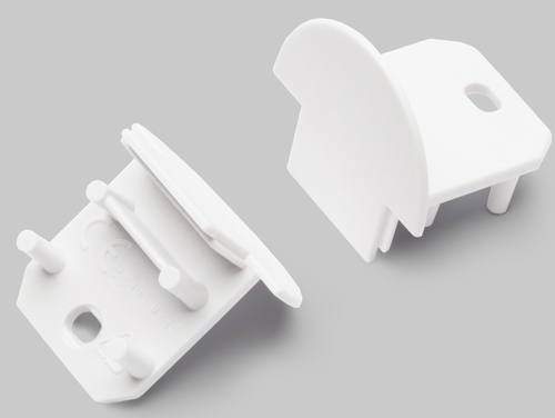 Produit — Terminaison DEEP10 blanc + passage de câble (set de 2)