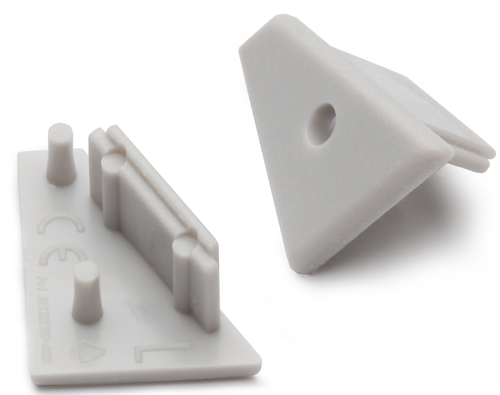 Produit — Terminaison CORNER10 gris (set de 2)