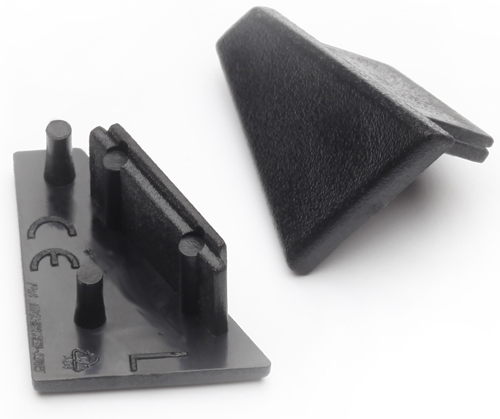 Produit — Terminaison CORNER10 noir (set de 2)