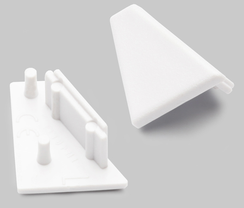 Produit — Terminaison CORNER10 blanc (set de 2)