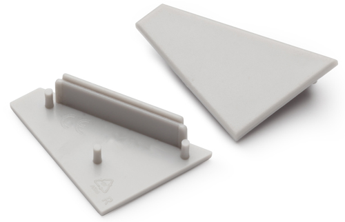 Produit — Terminaison CORNER27 gris (set de 2)