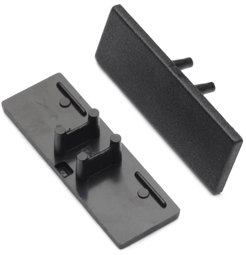 Produit — Terminaison sans passage de câble BACK10 noir (set de 2)