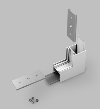 Produit — Raccord LINEA20 270° blanc (set de 2)
