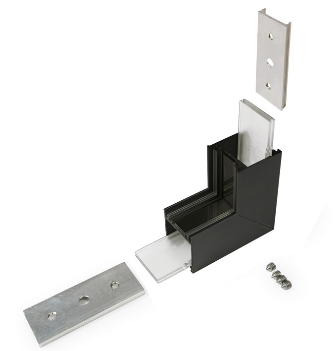 Produit — Raccord LINEA20 270° noir (set de 2)
