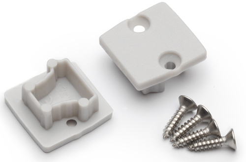 Produit — Terminaison FLOOR12 gris (set de 2)