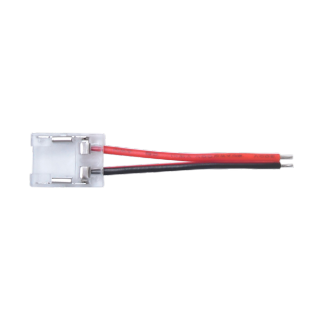 Produit — Connecteur TDG10-2 Strip LED COB 2 Pin 10mm IP20 150mm Rouge/Noir 24V