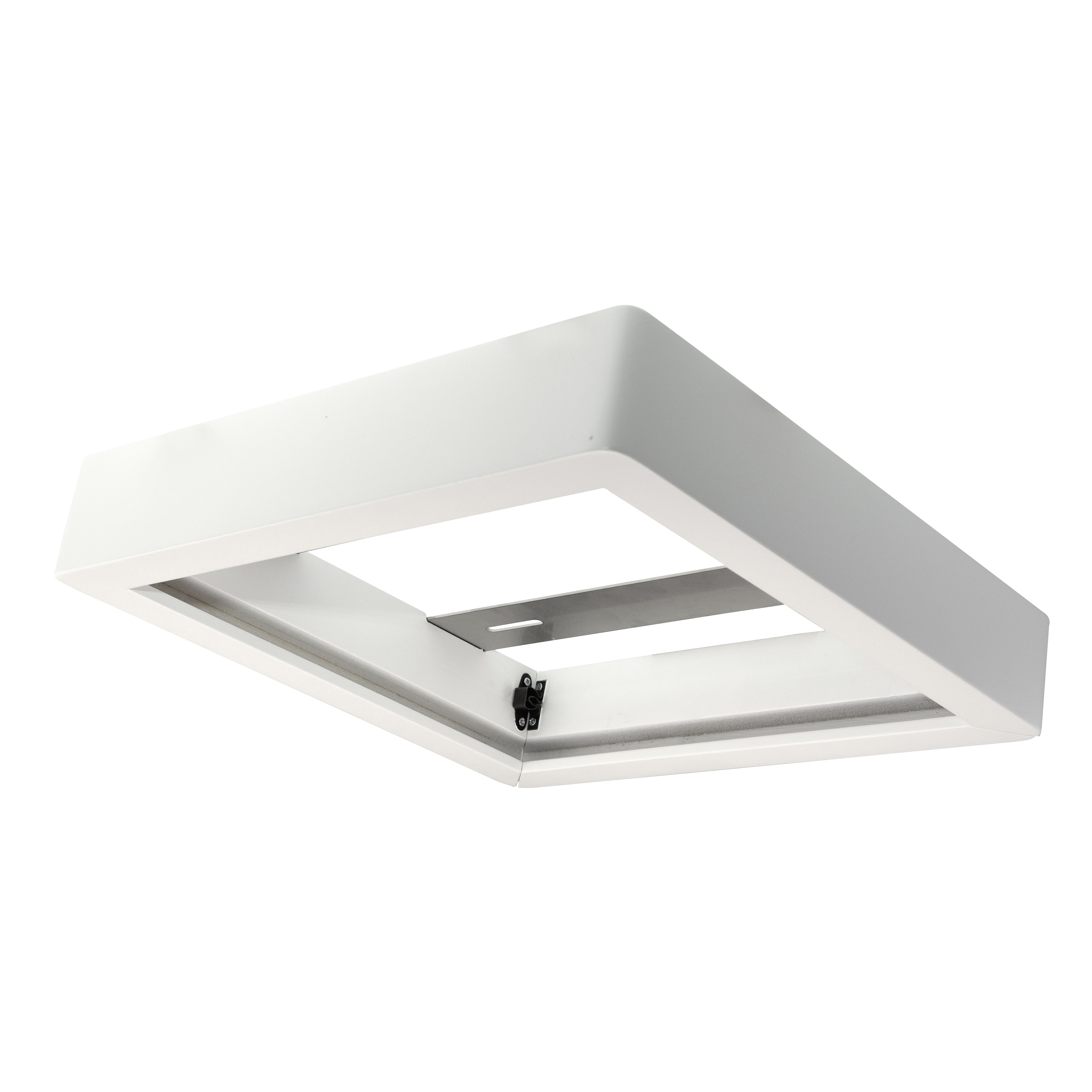 Cadre en bois 300x300 pour panel - Laqué bianco