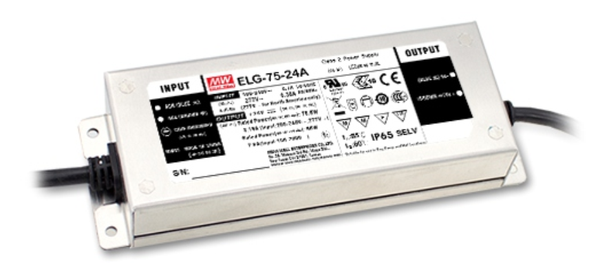 Driver DALI 75W IP67 MW ELG-75-24DA-3Y