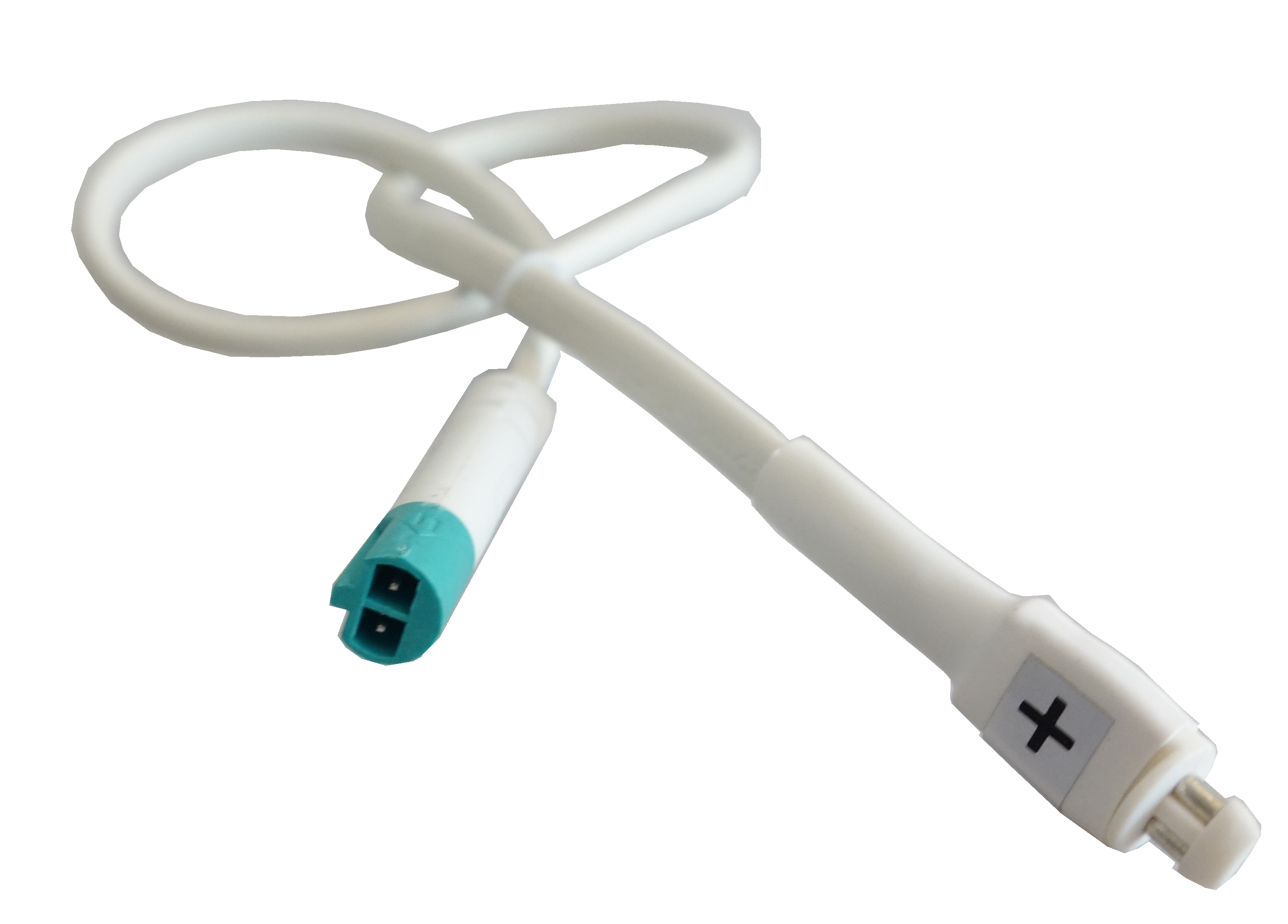 Produit — Rallonge avec connecteur 2P + Mikkro mâle - Blanc