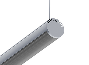 Produit — Profile LED Aluminium anodisé ROND et Diffuseur Opaque - Mètre