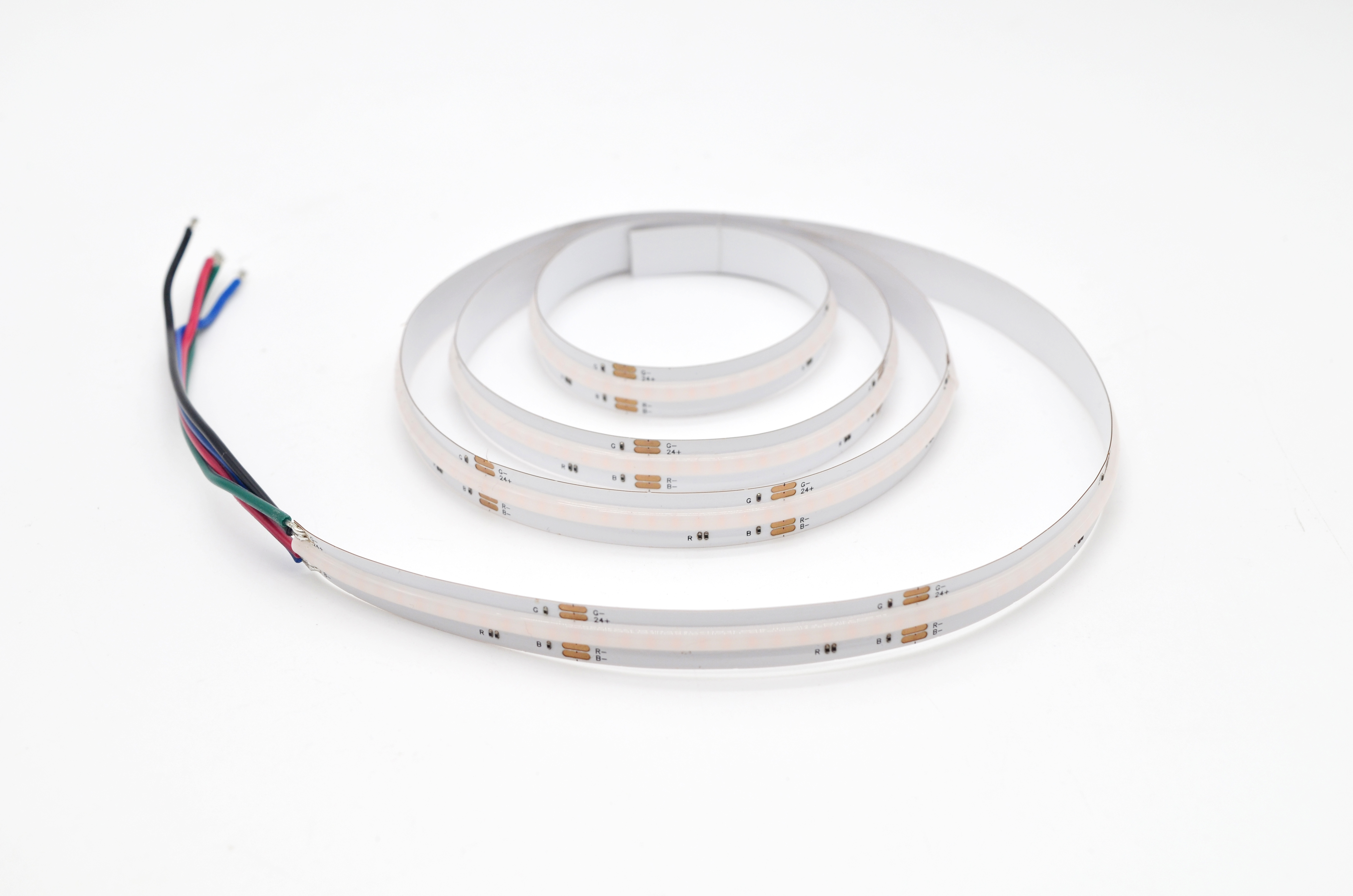 Strip LED IP20 COB RGB 15W/m 840Leds/m 24V 10mm - 25M