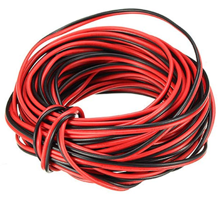 Produit — Câble Rouge/Noir for LED strip light au mètre