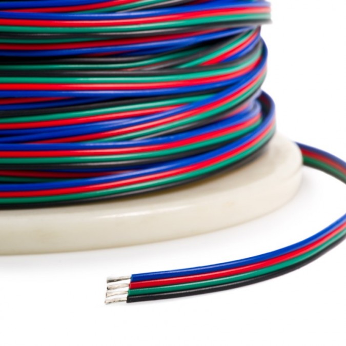 Produit — Câble RGB for Strip LED Light au mètre