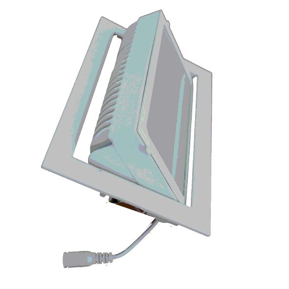 Produit — Downlight rectangulaire 225x130 inclinable 40W 3900L 5000K