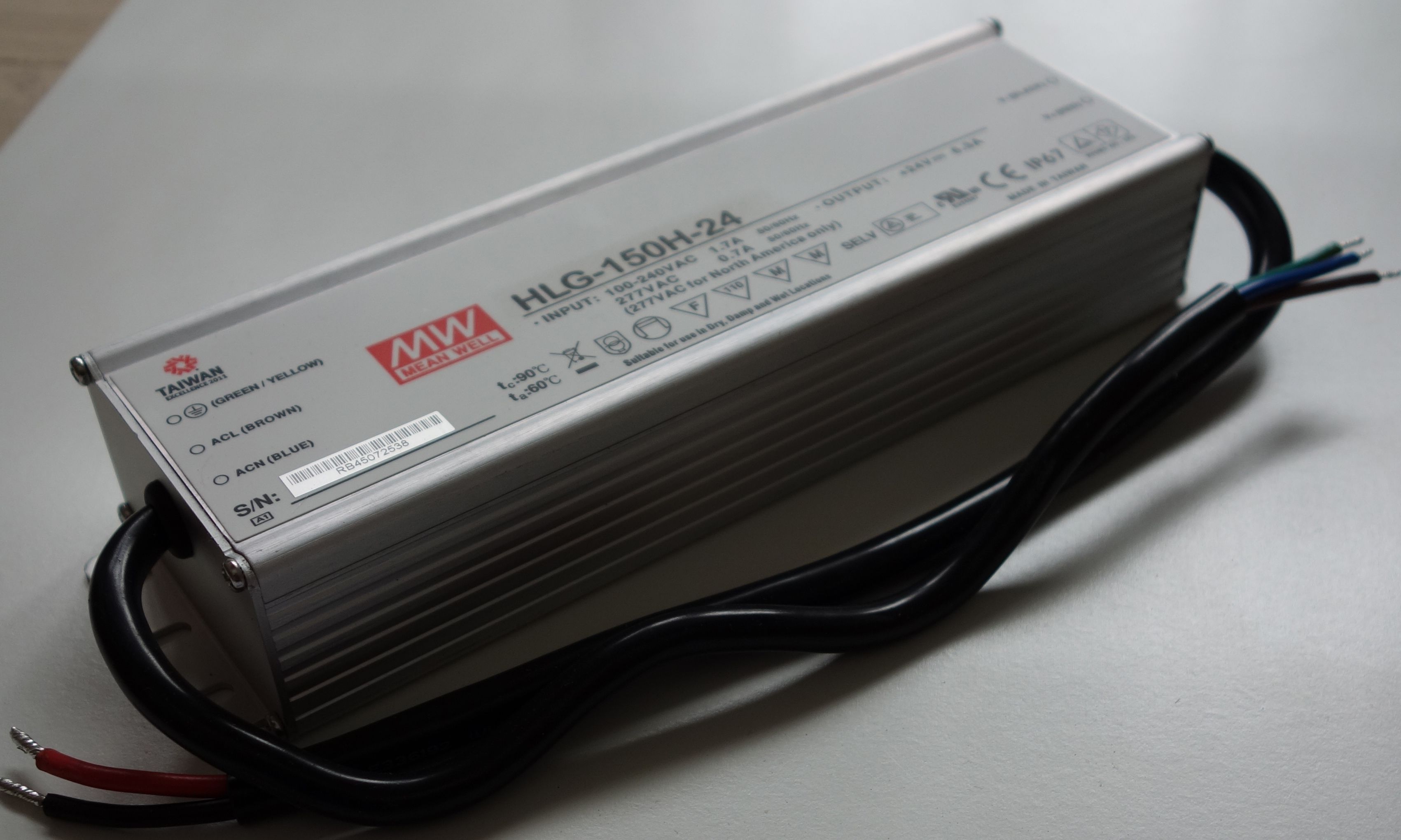Produit — Driver LED 24V 150W IP67