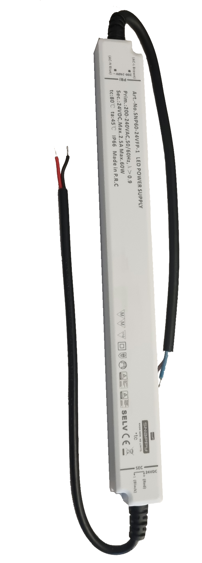 Produit — Driver IP67 Snappy 24V 60W