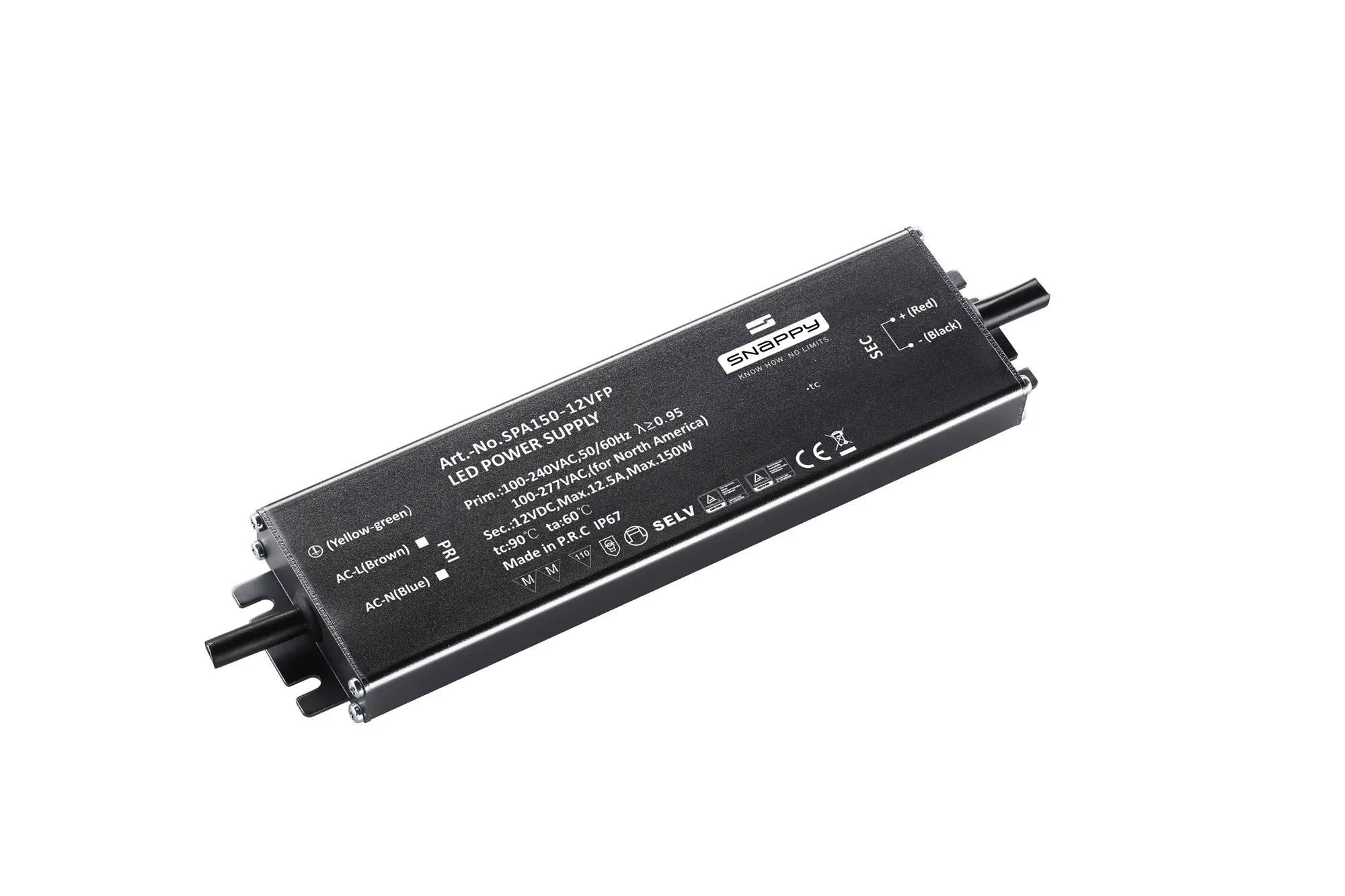 Produit — Driver IP67 Snappy 24V 150W ??