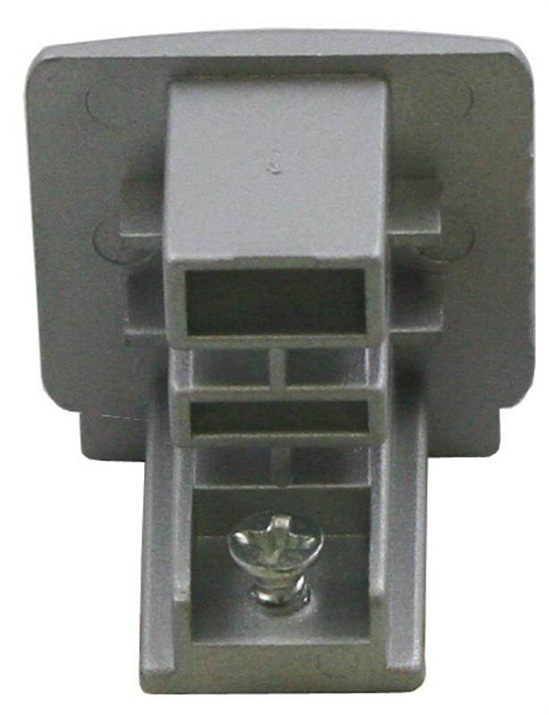 terminale pour rail 3 phases couleur grigio