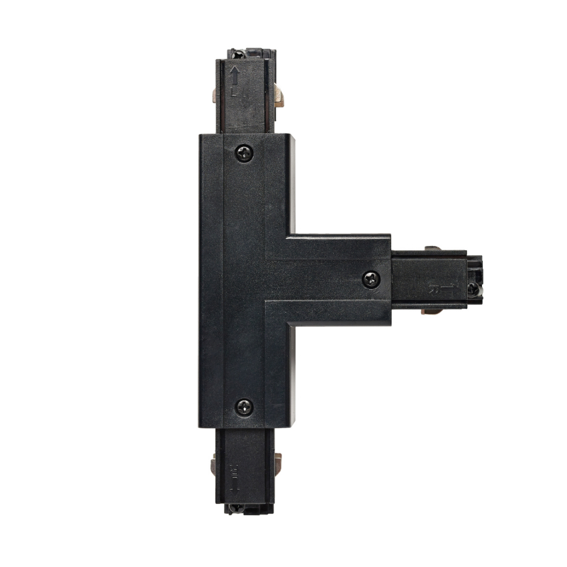 Connecteur - T - rail 3 phases intérieur black XTS36