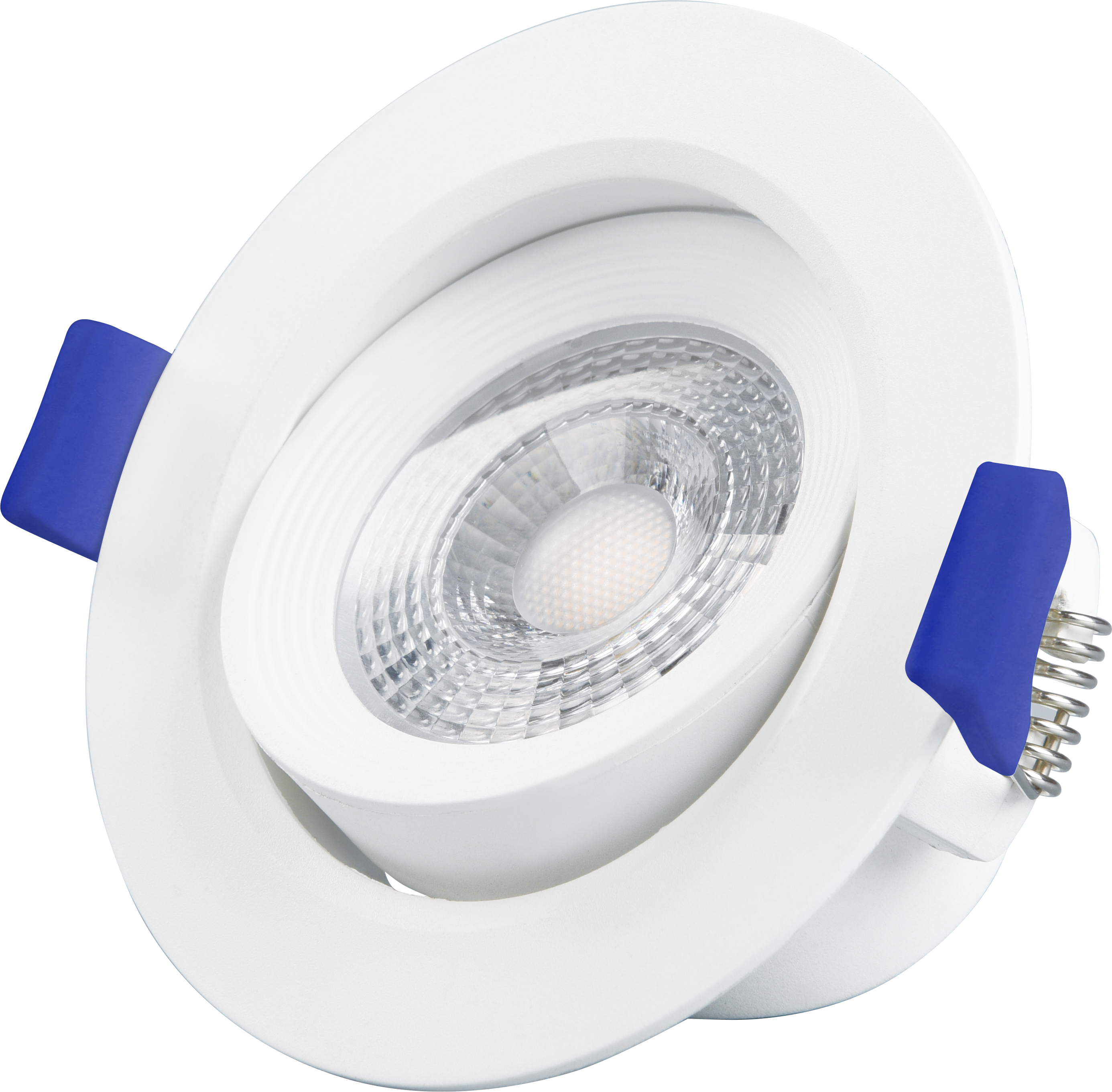 Produit — Spot encastré LED Basculant SMD intégrée CCT switch 38° IP40 650 à 735L 7W - boite x1