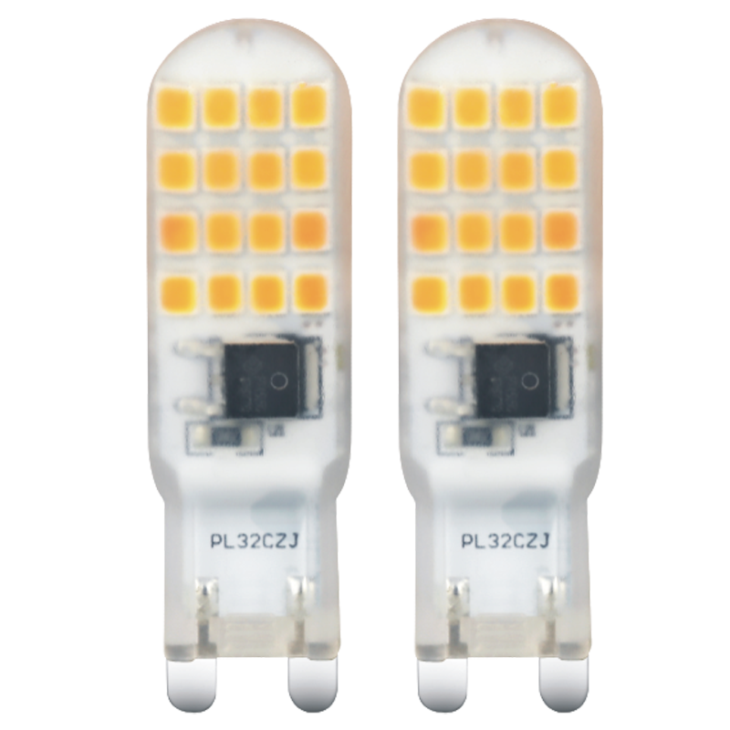 lampadina capsule LED SMD 3000K 4W 350L G9 -x2