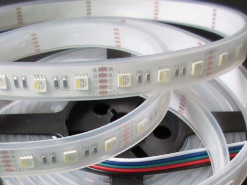Produit — Strip LED RGB+3000K 2m bluetooth Mesh 12V