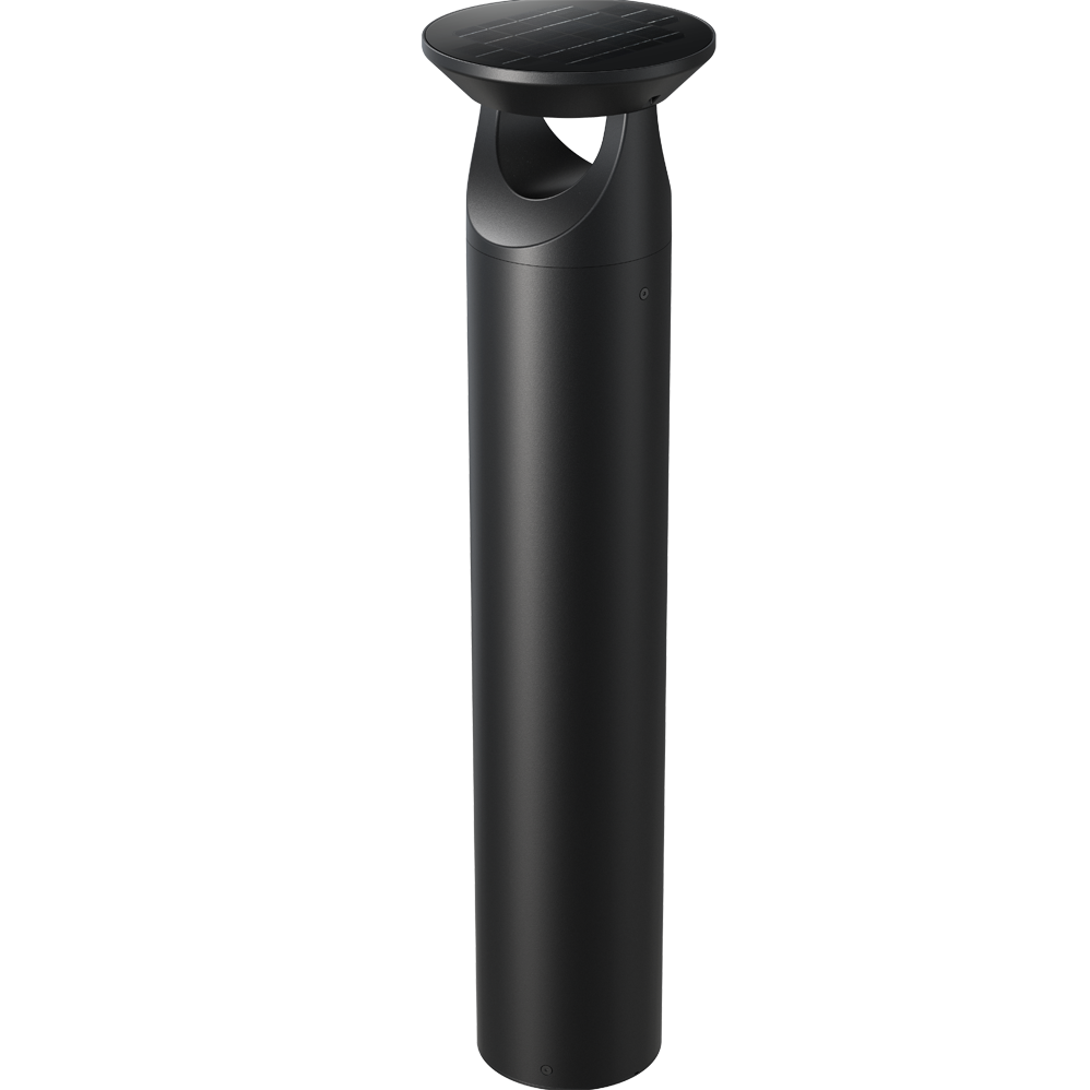 Produit — Potelet Bollard SOLAIRE 3000K 520mm Noir 3W 430L