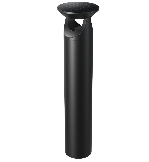 Produit — Potelet Bollard SOLAIRE 4000K 920mm Noir 3W 430L