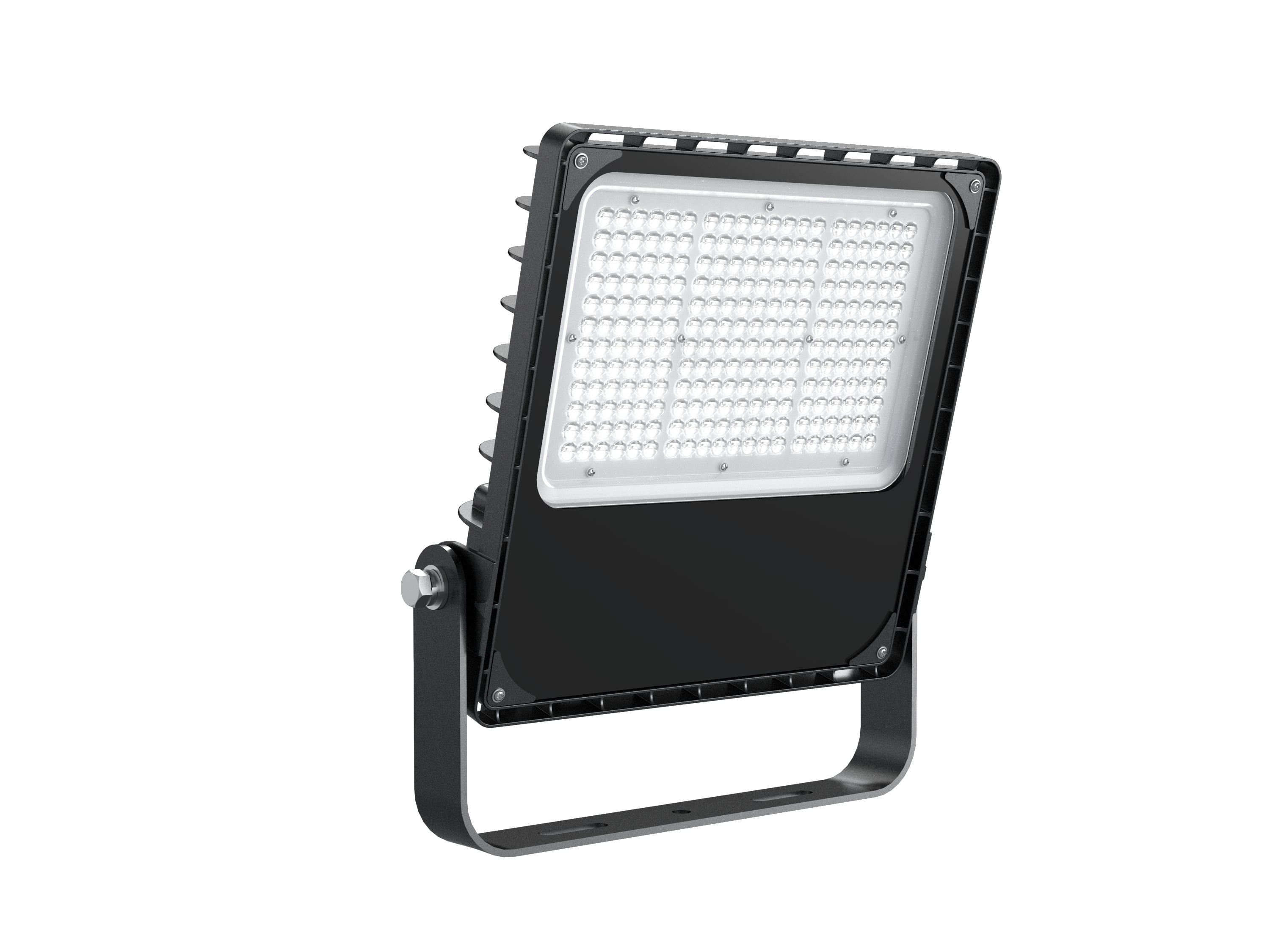 proiettore LED PRO 100W 3000K 15000L nero - 55x125°